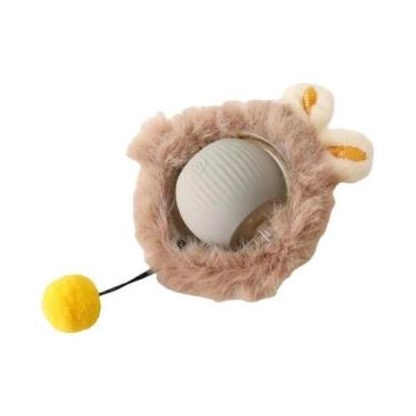 Imagem de Brinquedo Interativo Automático Recarregável Para Gatos: Bola Elétrica