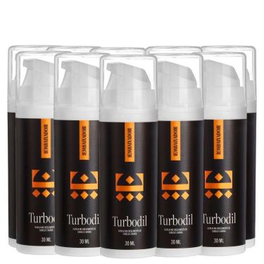 Imagem de Kit 10 Blend Crescimento Barba E Cabelo Turbodil Embaixador 30Ml