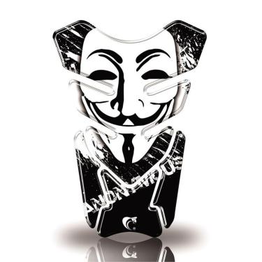 Imagem de Protetor De Tanque Adesivo Moto Honda Yamaha Suzuki La Casa De Papel