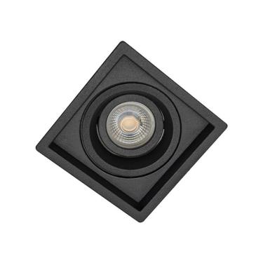 Imagem de Spot Embutir Recuado Microborda Mini-dicroica Mr11 Gu10 Preto - Interlight