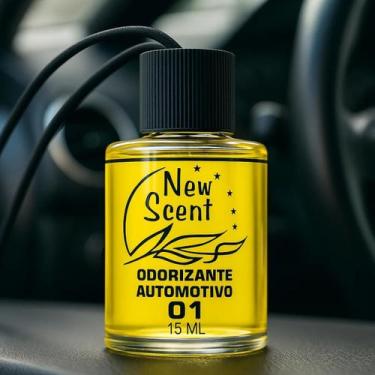 Imagem de Aromatizante Cheirinho Carro Essência Importada Newscent 15ml - - New 