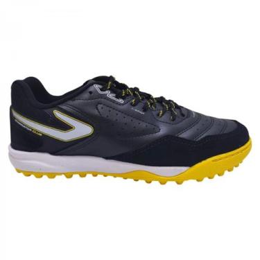 Imagem de Chuteira em Couro Society Masculina Topper Tp05070001, Preto, 39