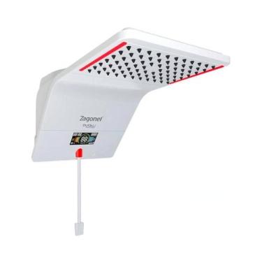 Imagem de Chuveiro Elétrico Zagonel Ducali Premium 220V com Visor Digital Branco