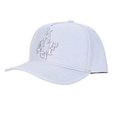 Imagem de Boné Chapecoense Aba Curva Snapback Viagem 21/22 Umbro, Cinza, Único
