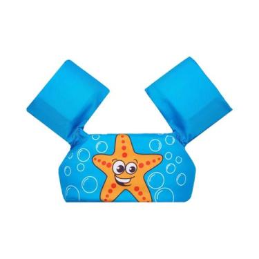 Imagem de Colete Salva-Vidas Infantil De Desenho Animado Com Mangas, Boia De Nat