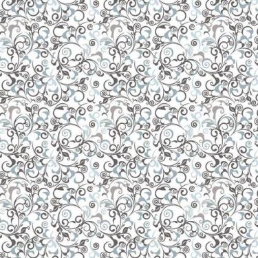 Imagem de Papel De Parede Abstrato Desenho Folhas Autocolante Sala - LRP