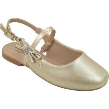 Imagem de SAPATILHA PAMPILI INFANTIL MULLET BALLET DOURADO 734019-Feminino