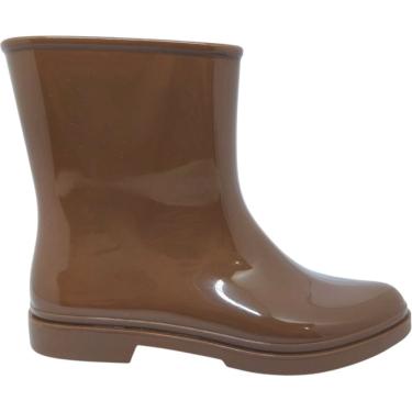 Imagem de Bota Feminina Galocha Casual Clássica Dia a Dia Trabalho Chuva Impermeável Pega Forte 0...