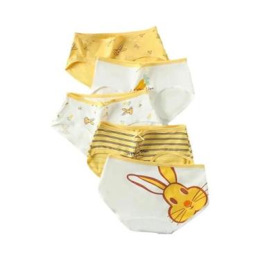 Imagem de Calcinhas De Algodão Para Meninas Jovens 5 Peças Com Estampa Fofa, Cin