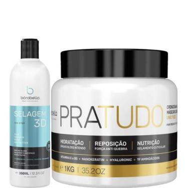 Imagem de Borabella Selagem 3D 350ml + Cronograma Pratudo 1kg