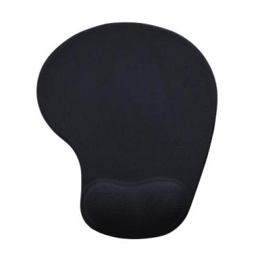 Imagem de Mouse Pad Ergonômico em Silicone com apoio de punho - INK, Preto