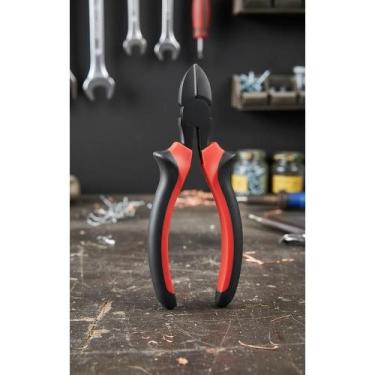Imagem de 2x Alicate Corte Diagonal 6" 160mm Profissional Black Nickel - Congrat