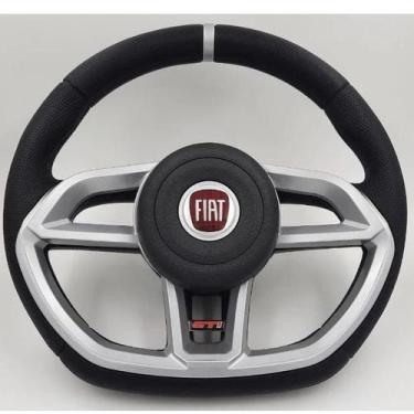Imagem de Volante Esportivo Gti Palio 1996 97 98 99 2000 A 2013 + Cubo - Fiat