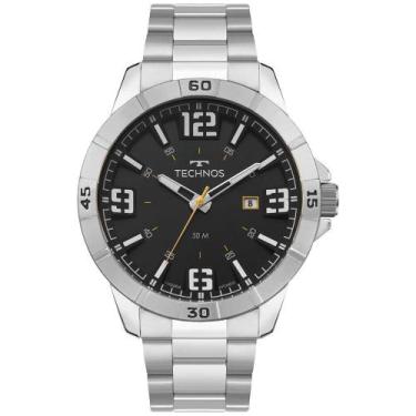 Imagem de Relógio Technos Masculino Racer Premium Prata - 2115UAK/1Y