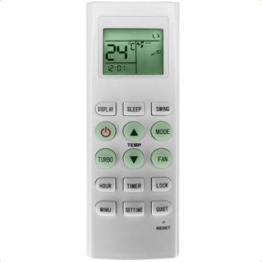 Imagem de Controle Remoto Compatível com Ar Condicionado Agratto Fit Inverter Li