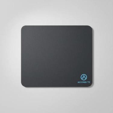 Imagem de Mouse Pad Axionbyte Preto M 20x20cm Antiderrapante - Axion Byte
