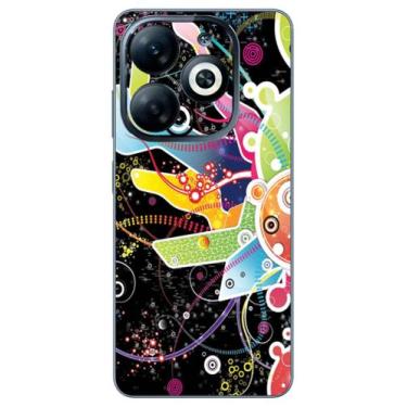 Imagem de Capa Adesivo Skin058 Verso Para Infinix Smart 8 Pro (X6525B) - KawaSki