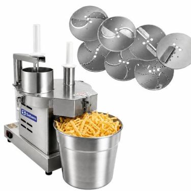 Imagem de Multiprocessador de Alimentos Industrial 7 Discos Bivolt Sebem, Bivolt