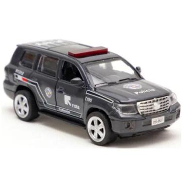 Imagem de Miniatura Carro Da Policia Rota Carrinho De Brinquedo - A.R VARIEDADES