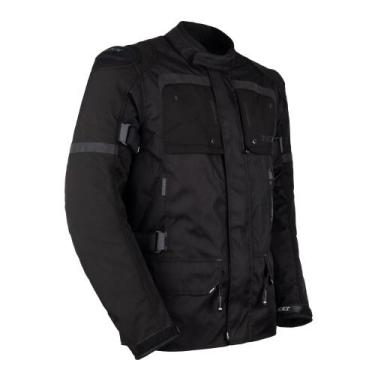 Imagem de Jaqueta Motociclista Masculina Texx Armor Impermeável Preto, Preto, 6G