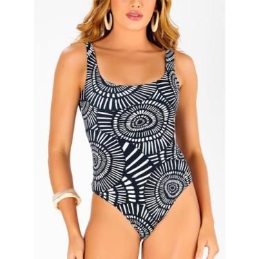 Imagem de Maiô Body Banho de Mar 617.575 Feminino Dupla Fase Microfibra T. P/GG,