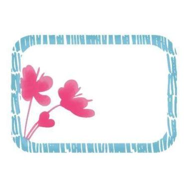 Imagem de Carimbo Clear IMG - Garden Party - Flower Frame - Imaginisce