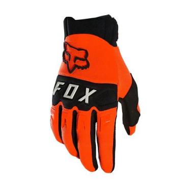 Imagem de Luva Fox MX Dirtpaw Preto, Laranja, M