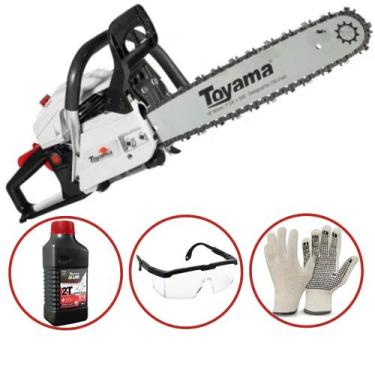 Imagem de Motosserra Toyama TCS58 H 18SNB 3.2HP 54,4cc a Gasolina 2T Moto Serra 