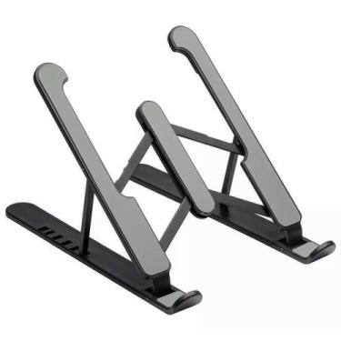 Imagem de Suporte notebook ergonômico emborrachado regulável 7 posições - Pix