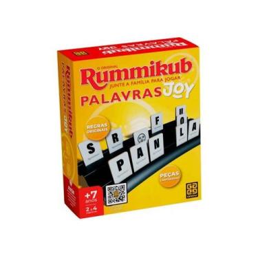 Imagem de Jogo De Tabuleiro Rummikub Joy Palavras Grow