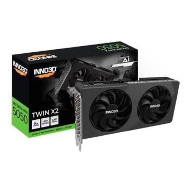 Imagem de Gpu inno3d rtx 5050 8gb twin x2, gddr6, 128-bits, 3x dp / 1x hdmi - n5