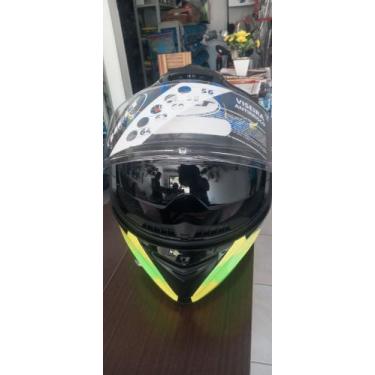 Imagem de Capacete helt avante com oculos