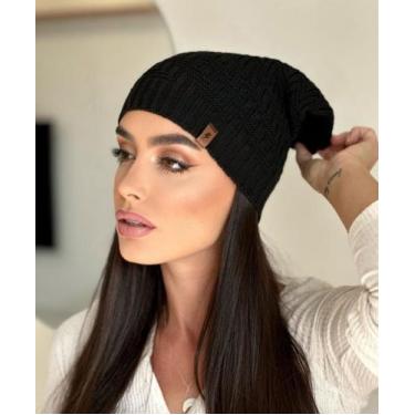 Imagem de Gorro Unissex Lã - sports, Preto