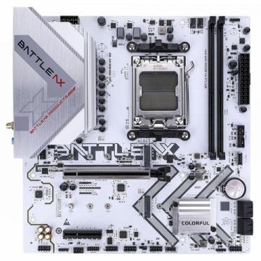 Imagem de Placa Mãe Colorful Battle-AX B650M-GHA WIFI V14, Chipset B650, AMD AM5