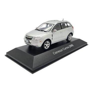 Imagem de Miniatura Chevrolet Captiva 2008 Prata Inesquecíveis 1:43 - Planeta De