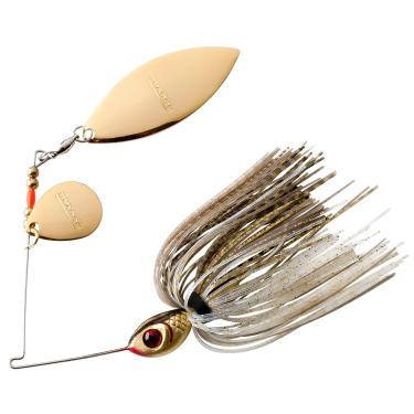 Imagem de BOOYAH Blade Spinner Isca de pesca robalo, brilho dourado, tandem (14 g)