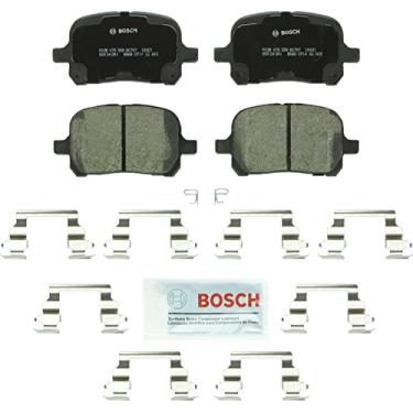 Imagem de BOSCH BC707 QuietCast Conjunto de pastilhas de freio a disco de cerâmica premium - Compatível com Lexus ES300, RX300; Toyota Avalon, Camry, Solara; FRENTE