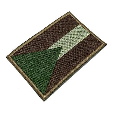 Imagem de BP0208T03 Bandeira Bahamas Patch Bordado Termo Adesivo