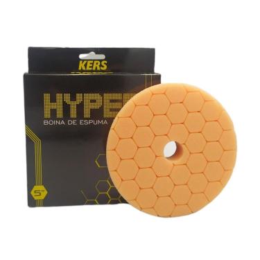 Imagem de Boina de Espuma Refino Laranja Hyper 5 Polegadas Kers