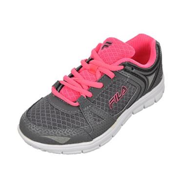 Imagem de Fila Girls' "NRG" Sneakers - gray/pink, 12 youth