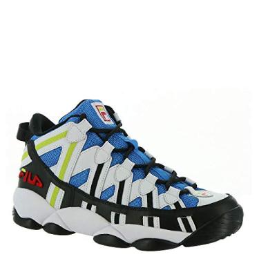 Imagem de Fila Men's Stackhouse Spaghetti Sneaker (Wht/Blk/Eblu, Numeric_12)