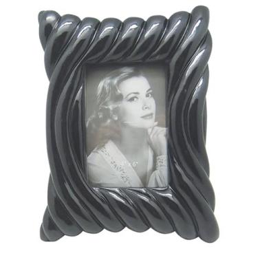 Imagem de Porta Retrato Preto 3D - Foto 10X15 - Incasa