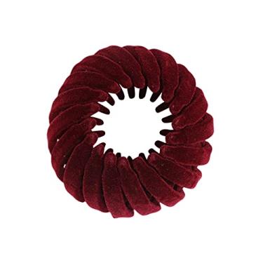 Imagem de Bola De Veludo De Pão De Cabelo Em Cambaleia Shaper Shaper Donut Hairpin Hair Decoration Acessórios Para Penteado Para Meninas Mulheres