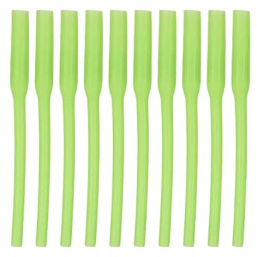 Imagem de shamjina 10 Pçs/conjunto Tubo Luminoso de Pesca à Noite Equipamento de Pesca Acessórios de Pesca Faça Você Mesmo Glow Sticks para de Pesca, Verde