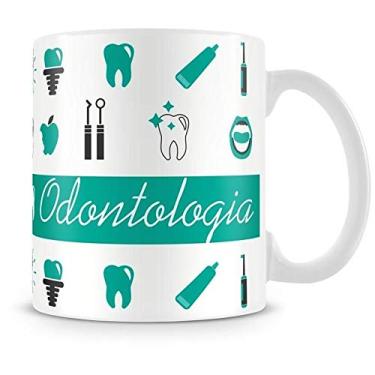 Imagem de Caneca Personalizada Profissão Odontologia Amo Canecas