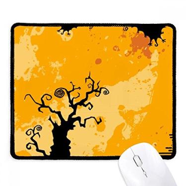 Imagem de Mousepad Tree Ghost Fear Halloween Corpse Tapete de borracha para jogos