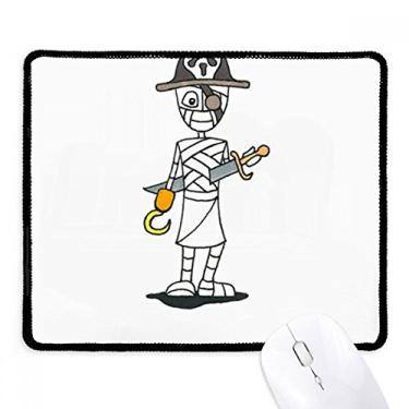 Imagem de Mousepad Egypt Mummy Halloween Pirate Horus Tapete de borracha para jogos