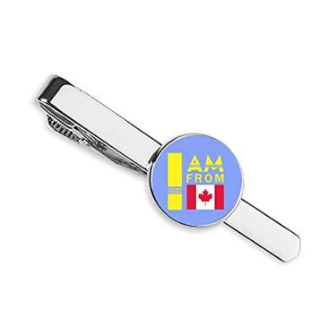 Imagem de Clipe de gravata I Am From Canada para presente de homem de negócios