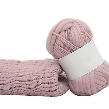 Imagem de gofar Fios de crochê grossos macios e irregulares para crianças, tricô, crochê, presente, cachecol, chapéu, adereços de lã Material 4#