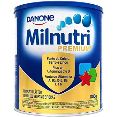Imagem de Composto Lácteo Milnutri Premium 800g, Danone Nutricia, Idade Pré Escolar